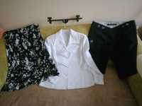 Zestaw: koszula, spódnica, spodenki, rozmiar M