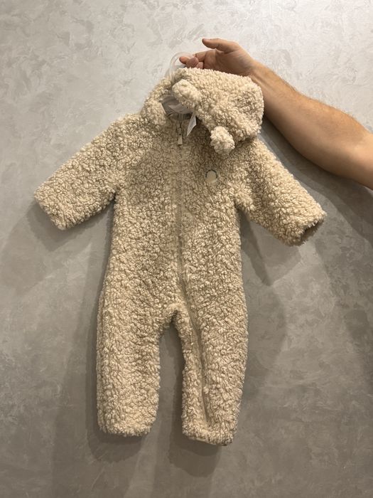 Детский ромпер барашек Primark 9-12 месяцев 80 размер