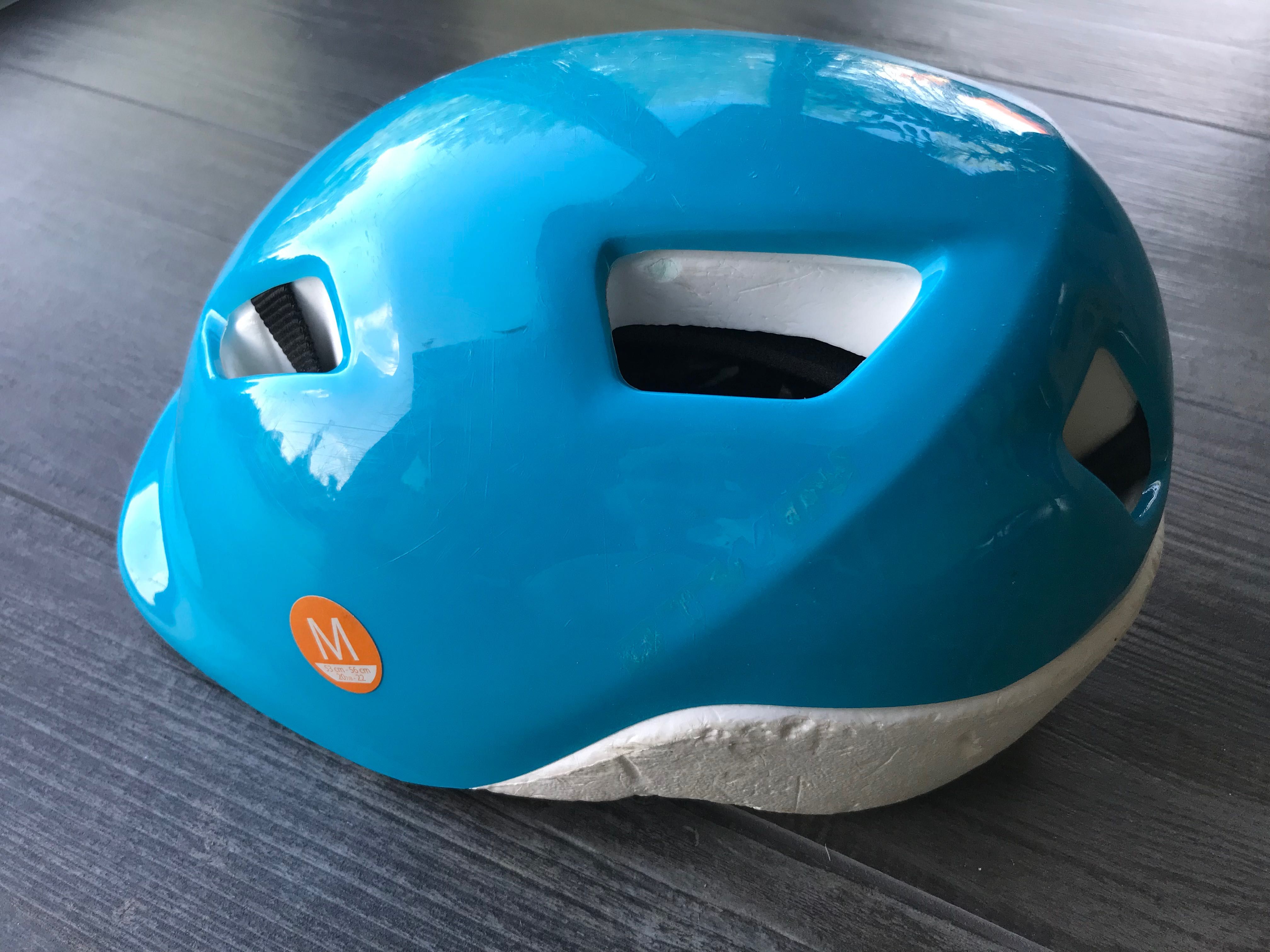 Kask M 53-56cm na rower/ hulajnogę/ rolki