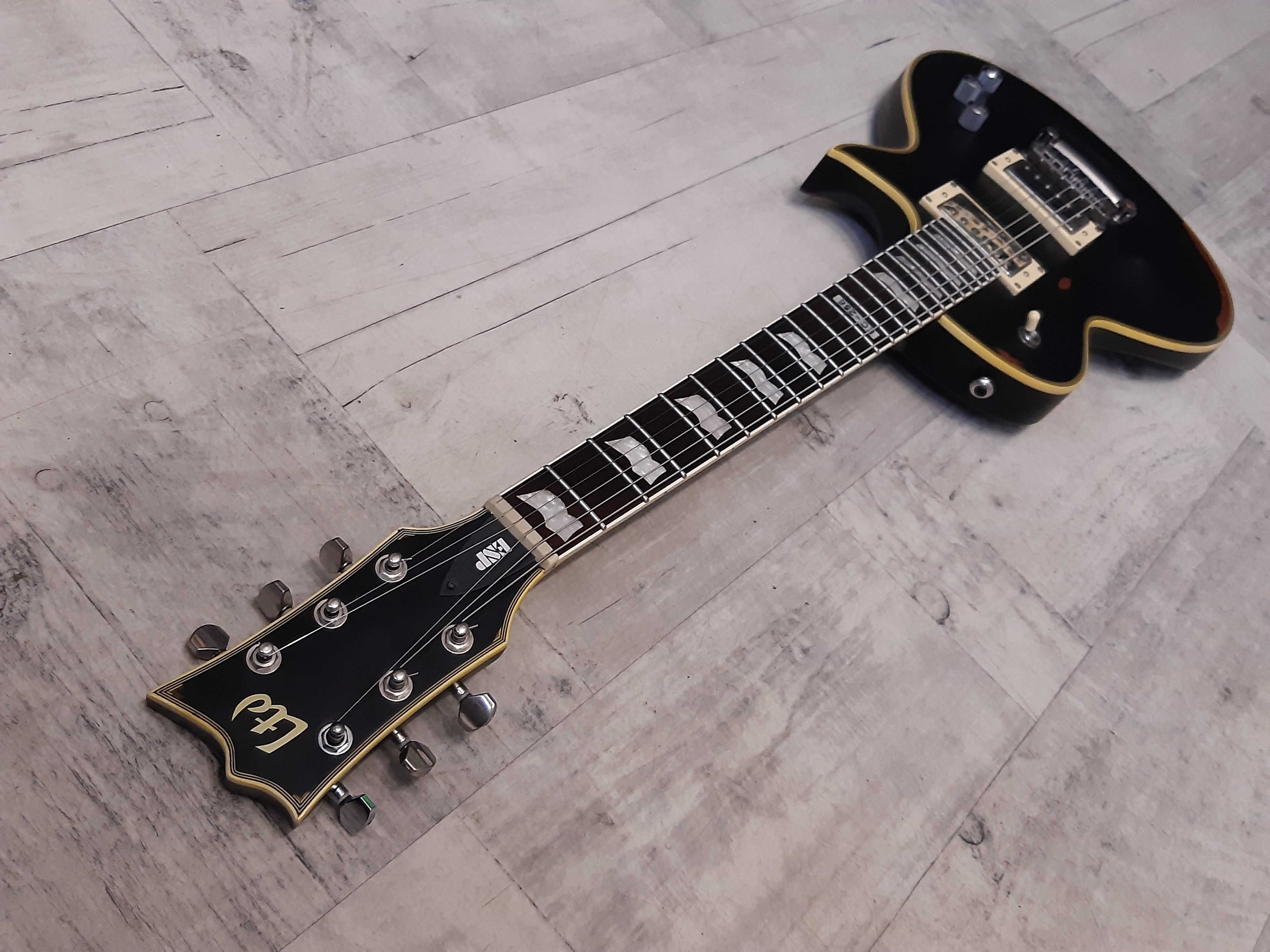 Super Gitara Les Paul-ESP LTD EC-256-Black Relic -wysyłka Free-zamiana