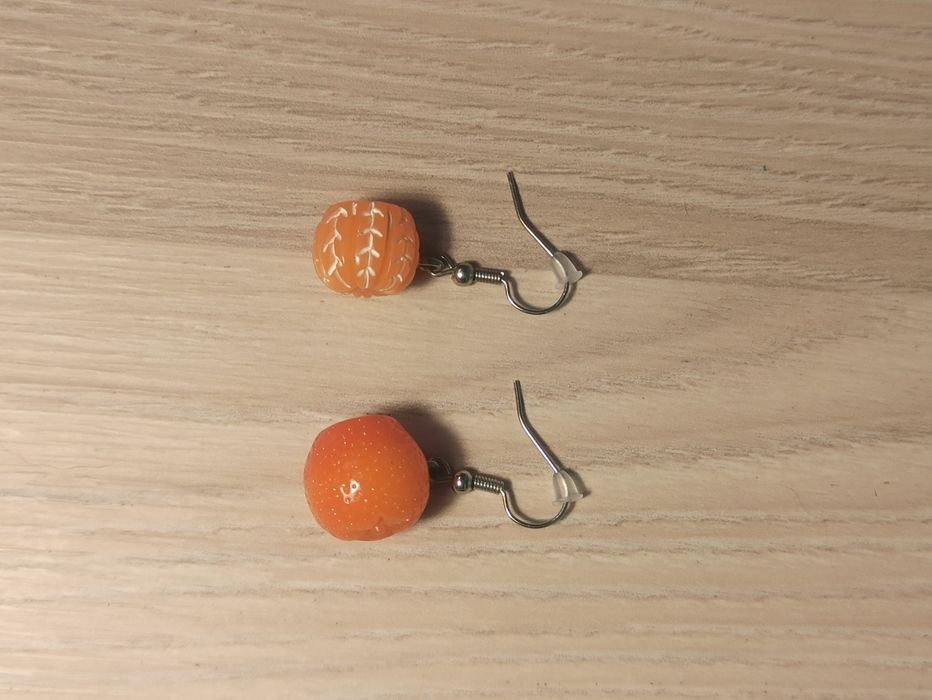 Kolczyki pomarańcze