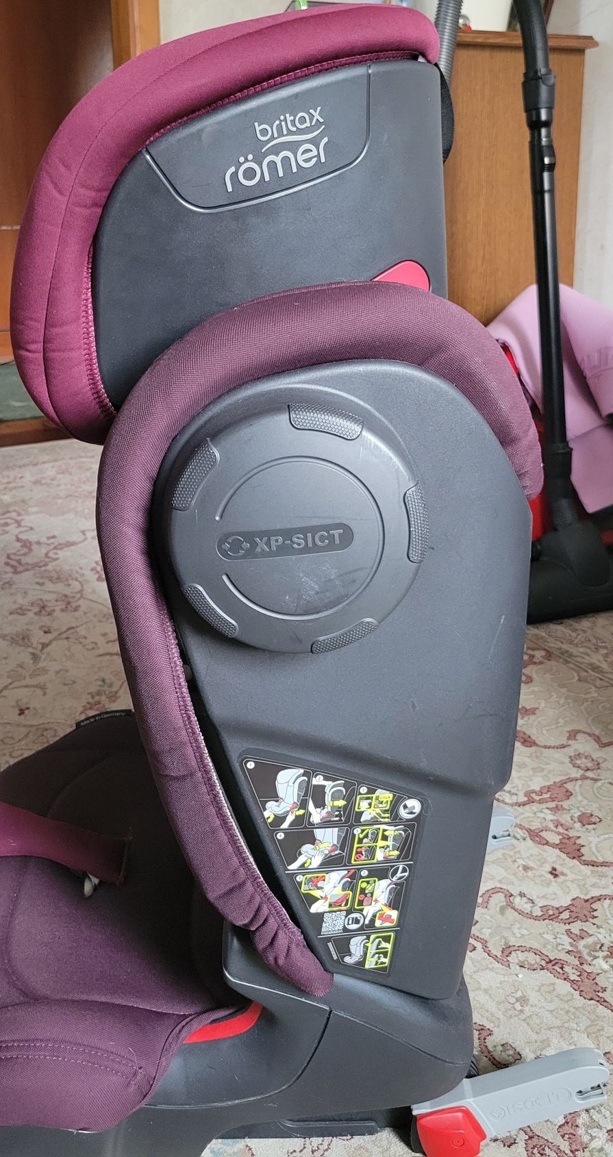 Автокресло Britax-Romer Kidfix III S Burgundy Red