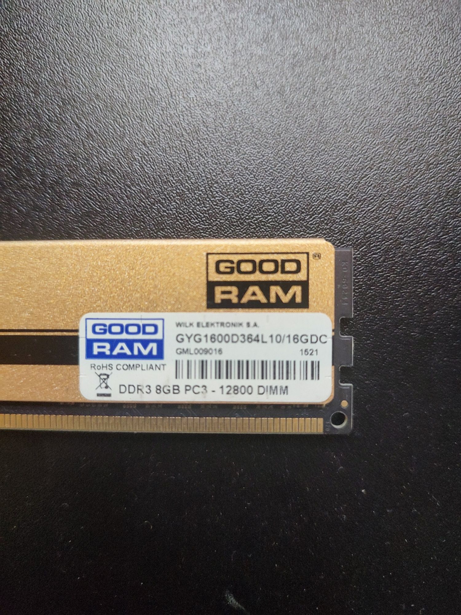 Продам оперативну пам'ять Good Ram DDR3 8gb