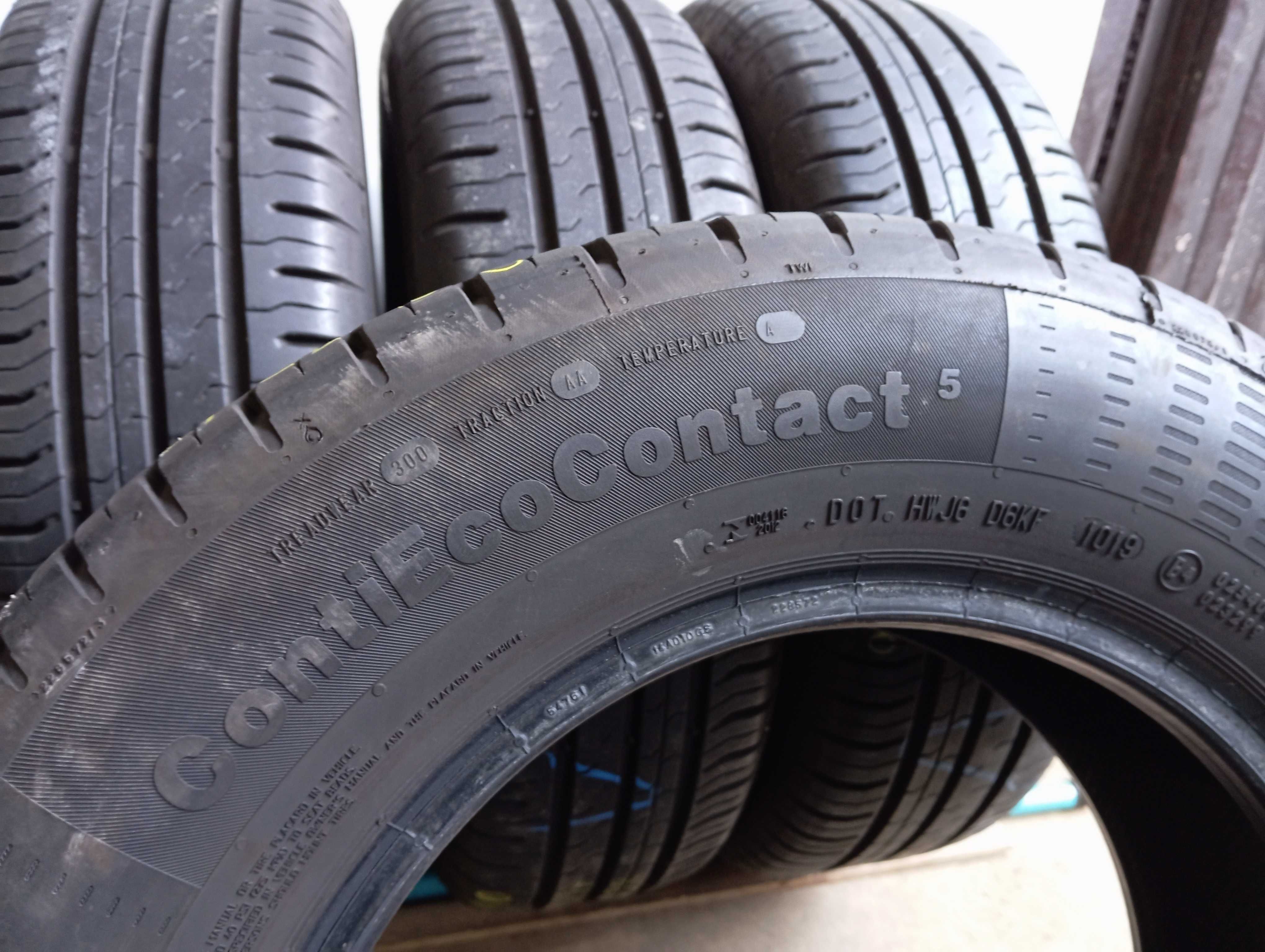 4x 185/70 R14 T 88T Continental ContiEcoContact 5 2019r 7,2mm