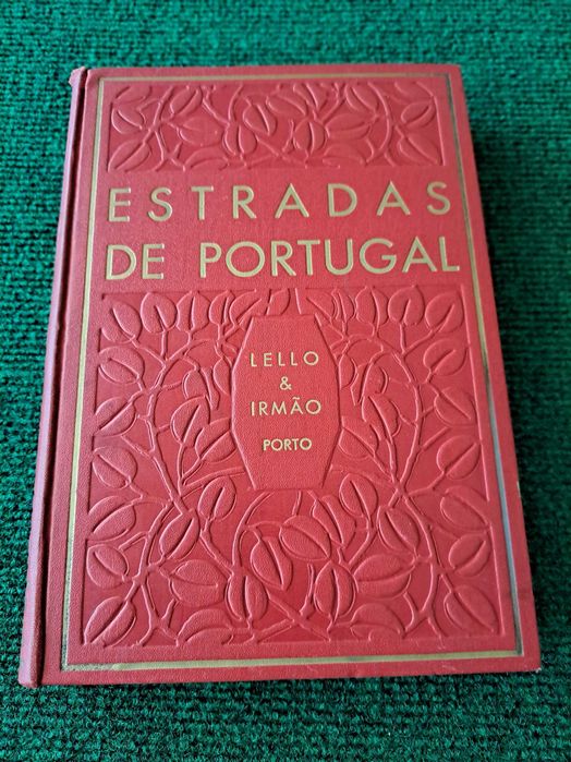 Livro Estradas de Portugal - Lello & Irmão (Porto)