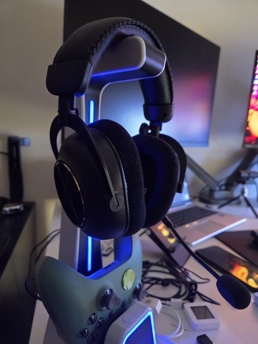 headset logitech g pro x2 lightspeed gaming wireless/bluetooth preto