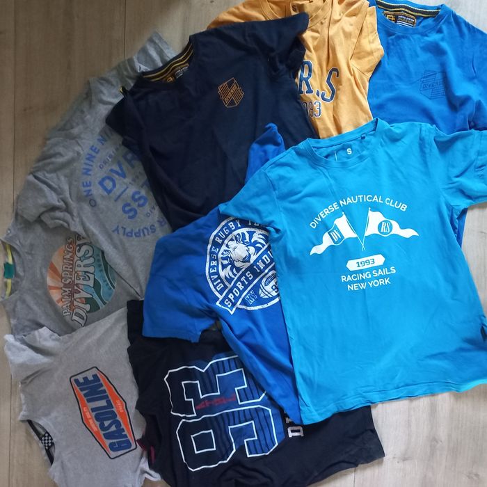Duży zestaw t-shirt diverse, 170/176, s