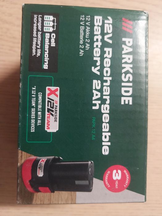 Аккумулятор PARKSIDE 12v 2a