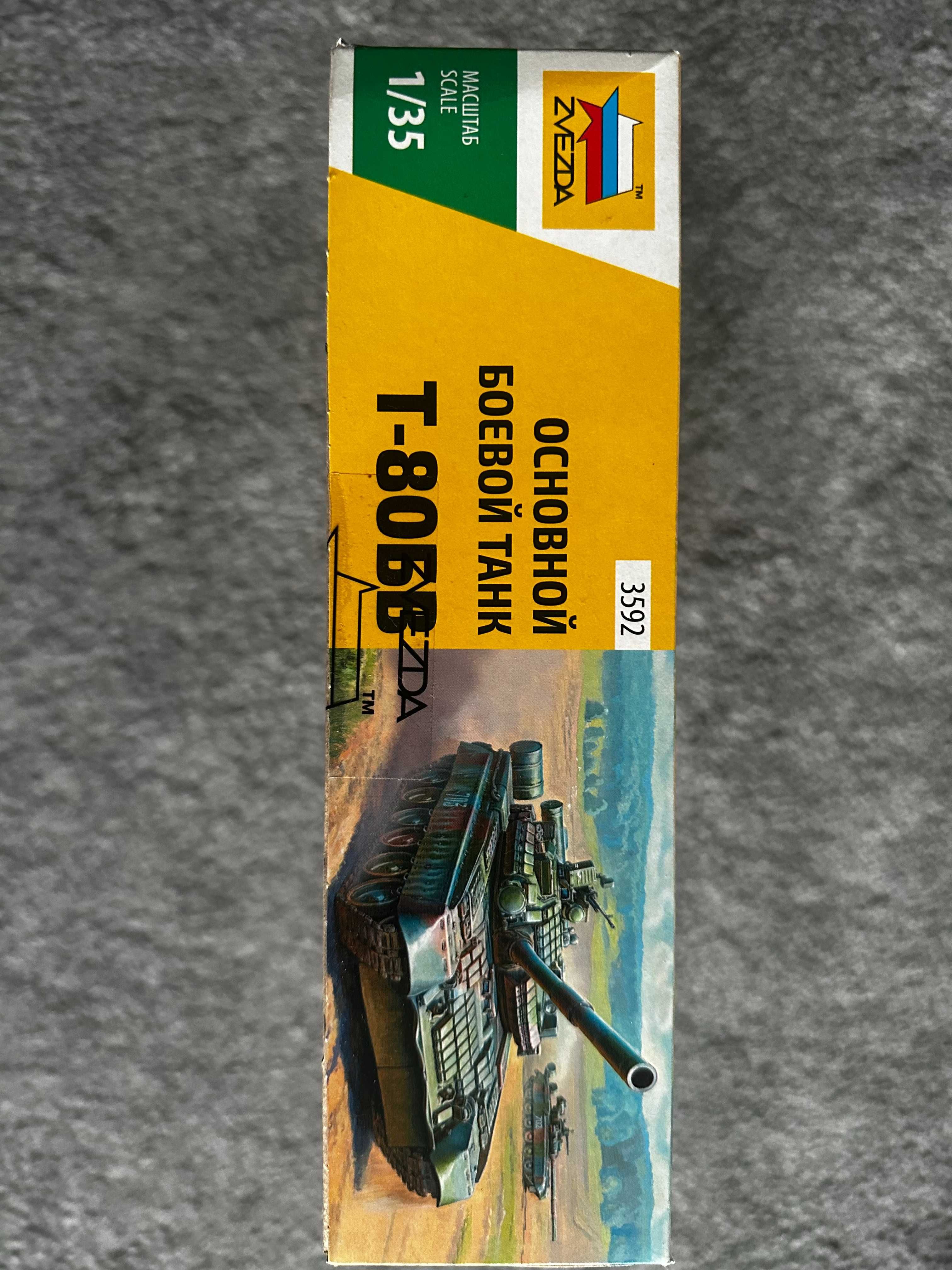 Zvezda 1:35 T-80BV z pancerzem reaktywnym ERA