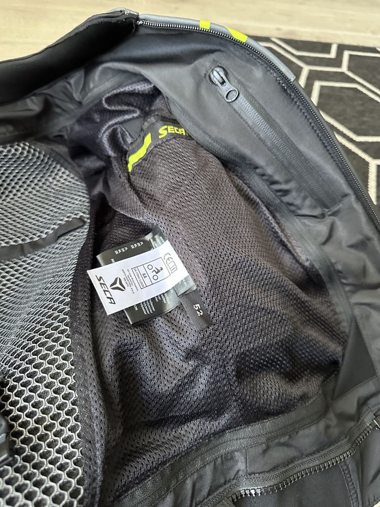Kurtka motocyklowa Seca Hooligan L 52 fluo jak nowa