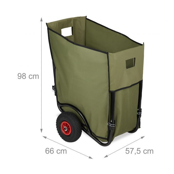 Wózek na liście ogrodowy