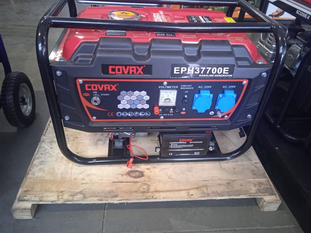 Бензиновий генератор зі стартером COVAX EPH37700 E 3.0 кВт