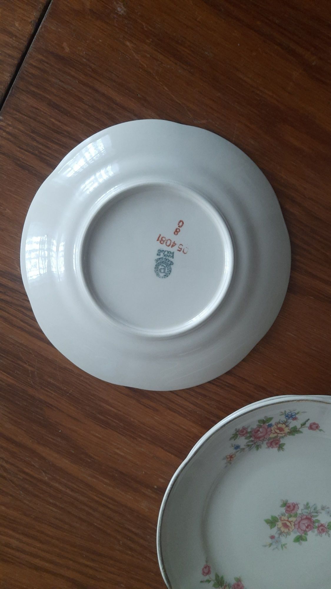 Porcelana Chodzież beżowa w kwiatki