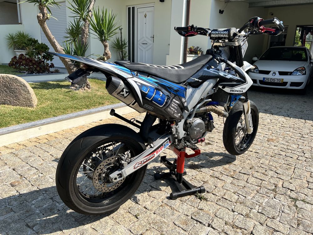 Honda CRF450R supermotard