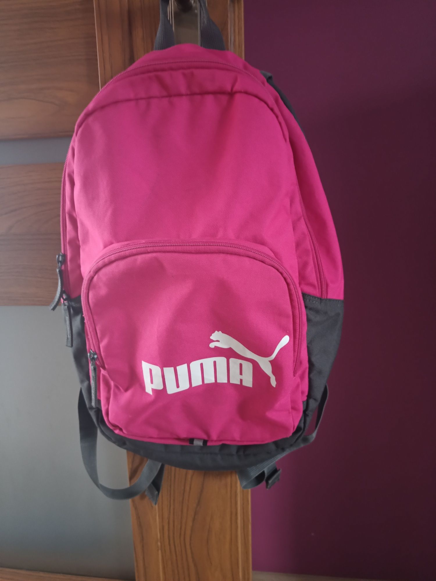 Plecak puma różowy