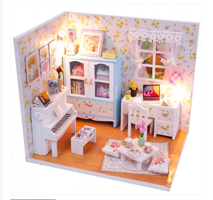 3д конструтор Творчий набір «Кімната Аліси», збери сам кімнату