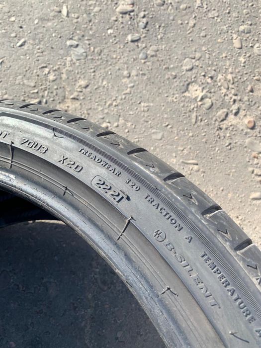 Шини 285/35 R22 пара Bridgestone 2021p літо 6,8мм