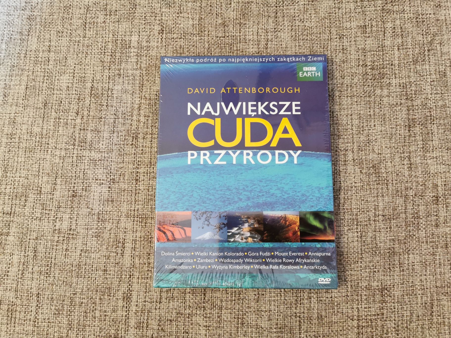 Film DVD NOWY - Największe Cuda przyrody BBC Earth David Attenborough