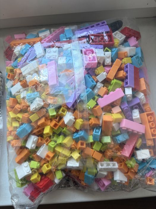 Klocki edukacyjne dla dzieci 3+|350 / 500 / 1000 sztuk