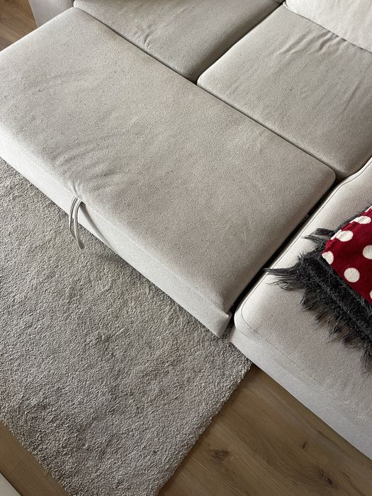 Sofá cama 3 lugares c/ chaise longue