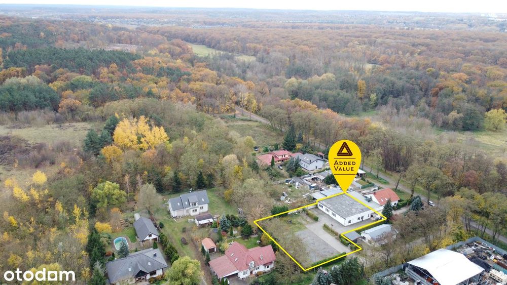 Nieruchomość z potencjałem inwestycyjnym | Blisko granicy | Duży plac