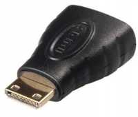 Adapter miniHDMI - HDMI. Przejściówka audio-wideo HDMI do MiniHDMI