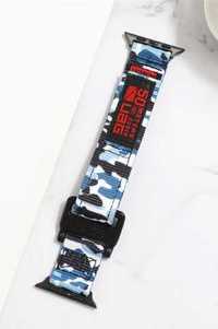 Bracelete UAG Camuflada Azul e branca para Apple Watch 42/44/45 mm