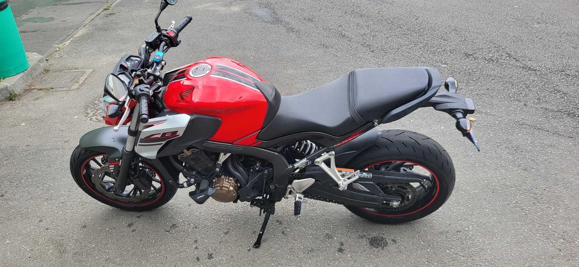 Honda CB 650F 2017 "possíbilidade de troca em honda adv 350"