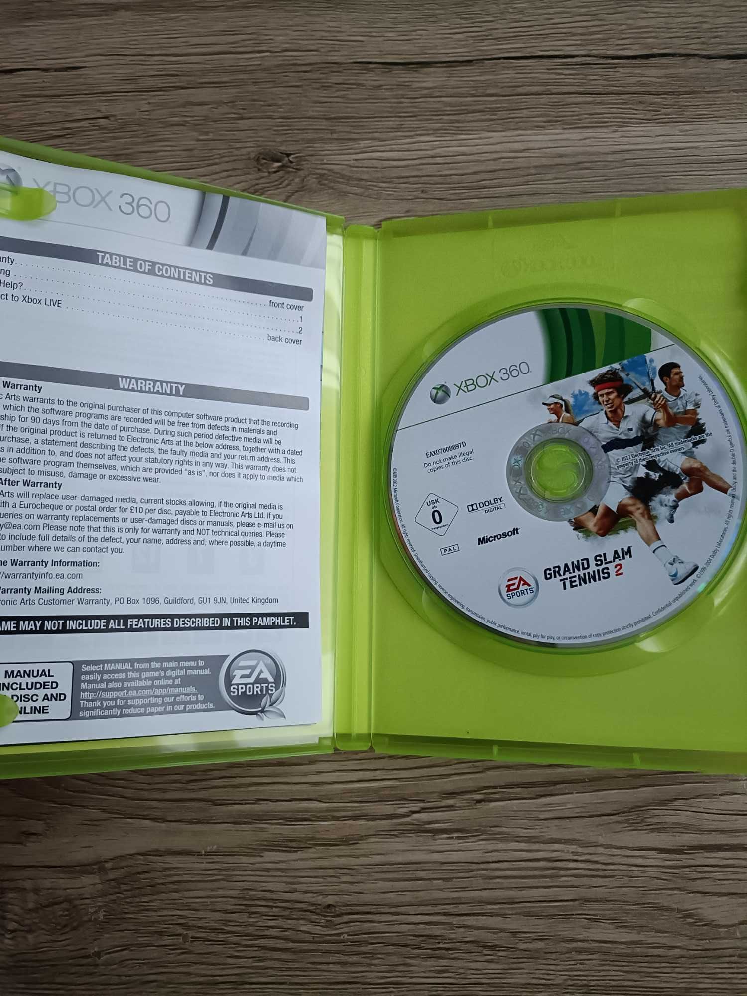 Gra Xbox 360 Grand Slam Tennis 2 GST2 (ANG)