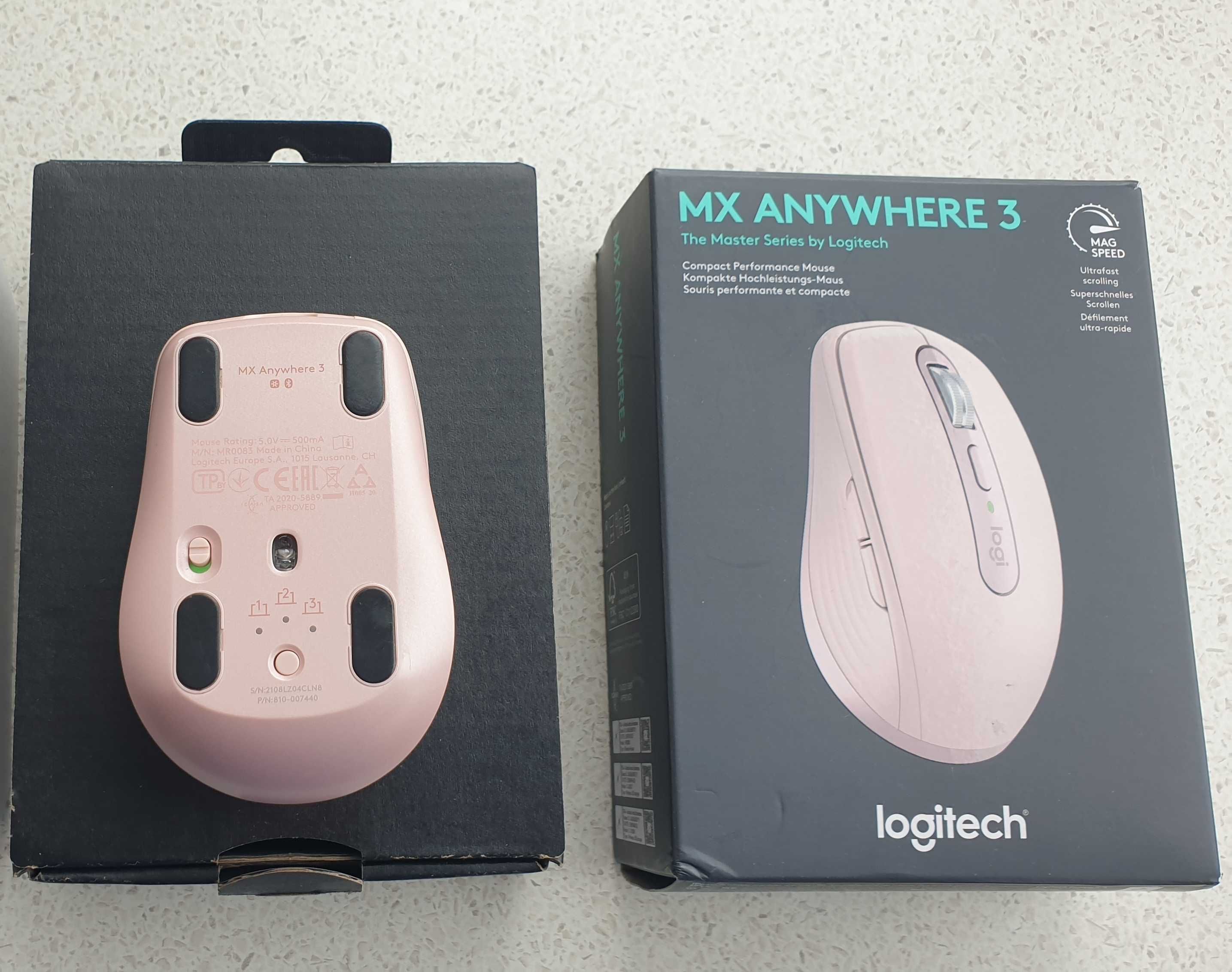 Миша Logitech MX Anywhere 3 - ремонт/чистка/запчастини