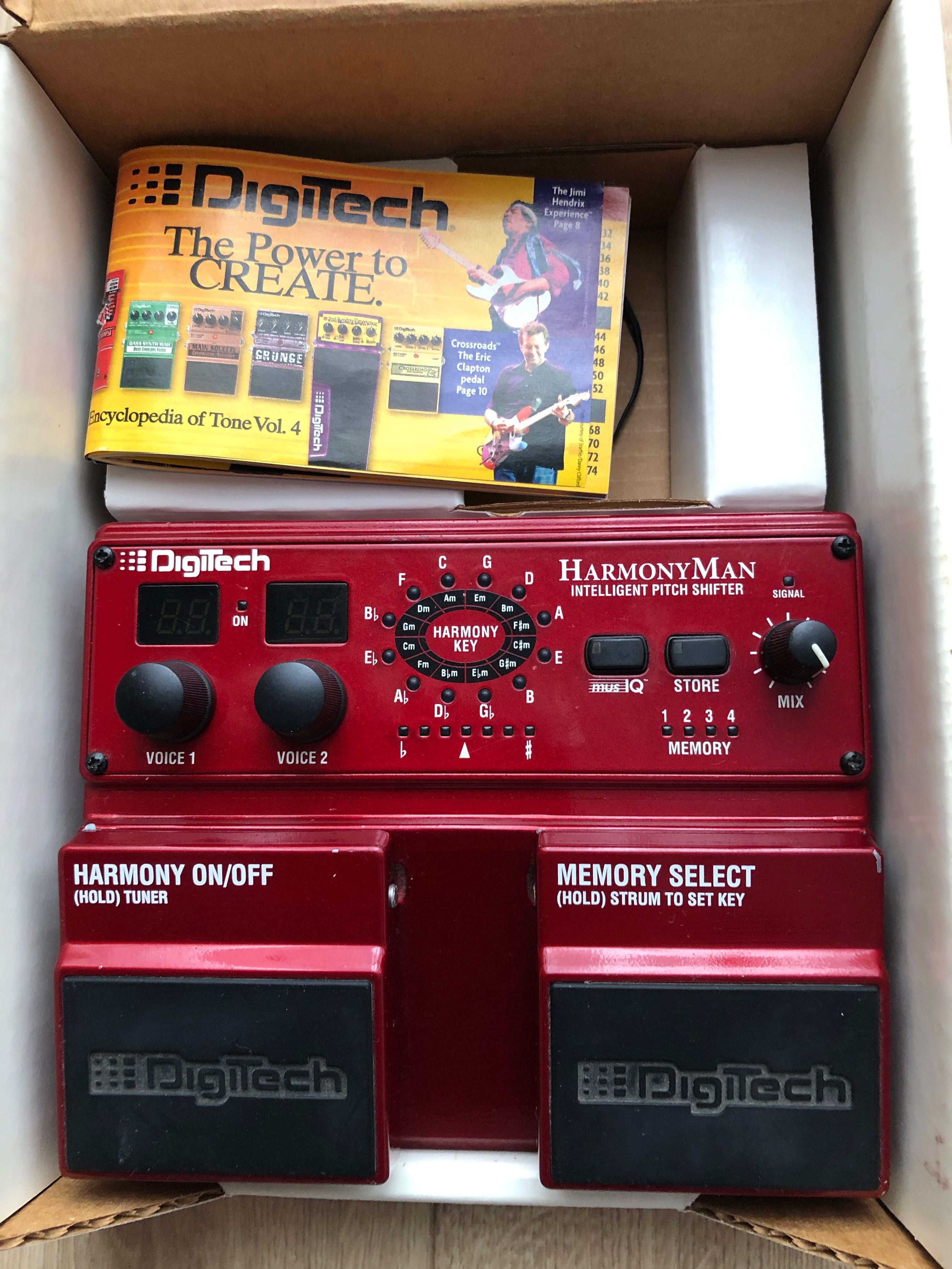 Digitech Harmony Man. Harmonizer. Efekt gitarowy.
