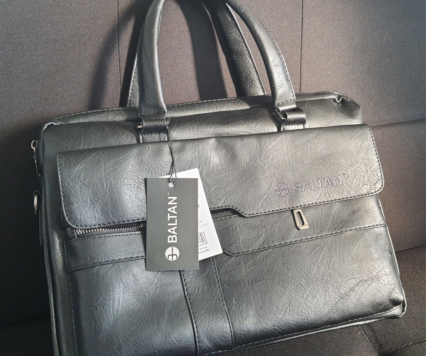 Torba na laptopa 15,6" skóra ekologiczna