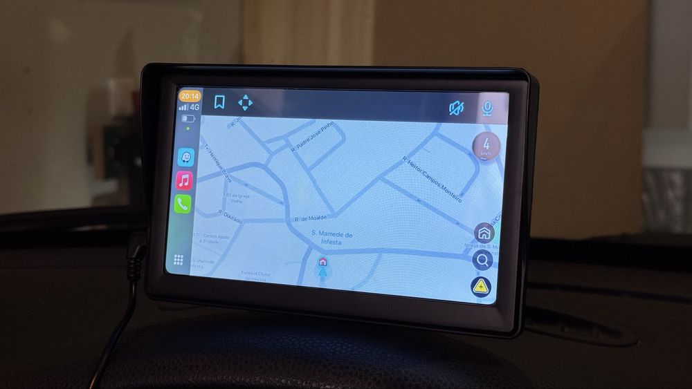 Carplay/Android Auto para qualquer carro/universal - suporte vidro