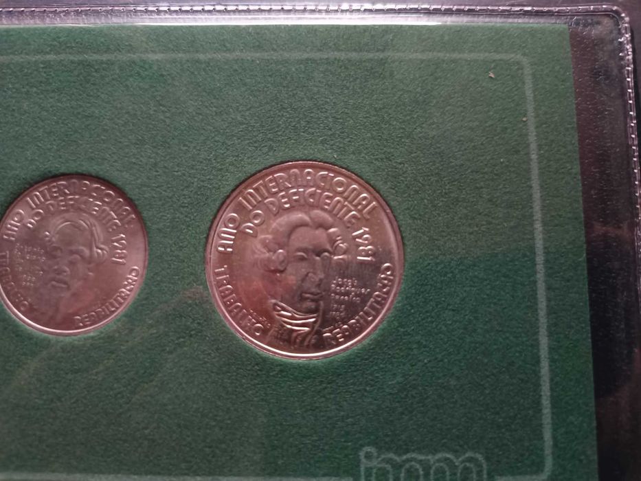 1981 – BNC (2 Moedas) – Ano Internacional do Deficiente