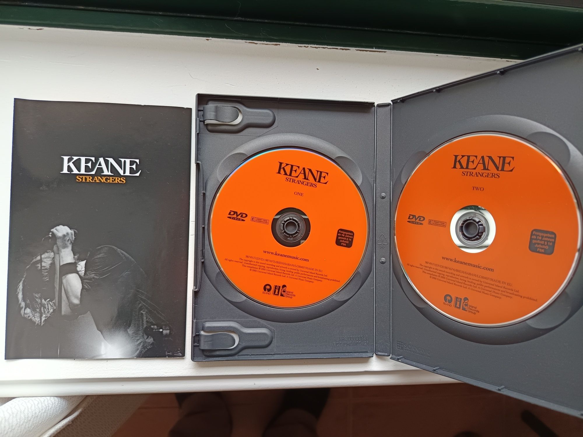 DVD edição 2 DVDs Keane