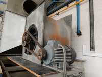 Sistema de ventilação industrial  com motor EFACEC de 18,5 kW