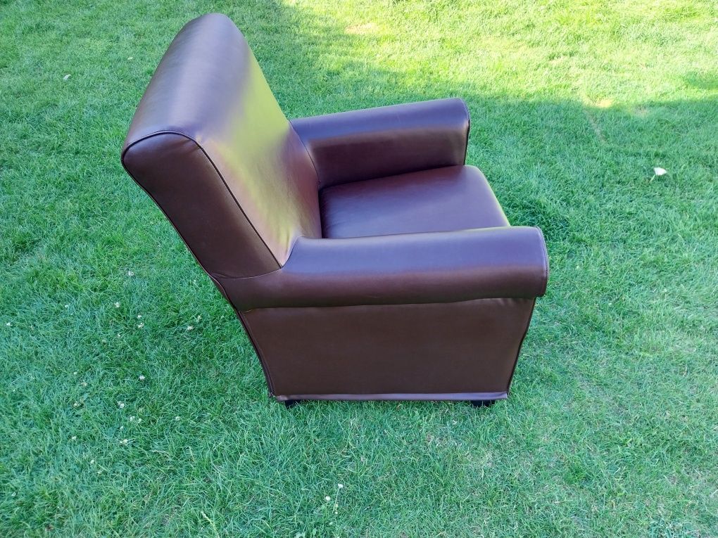 Fotel Ikea Grönlid brązowy fotele