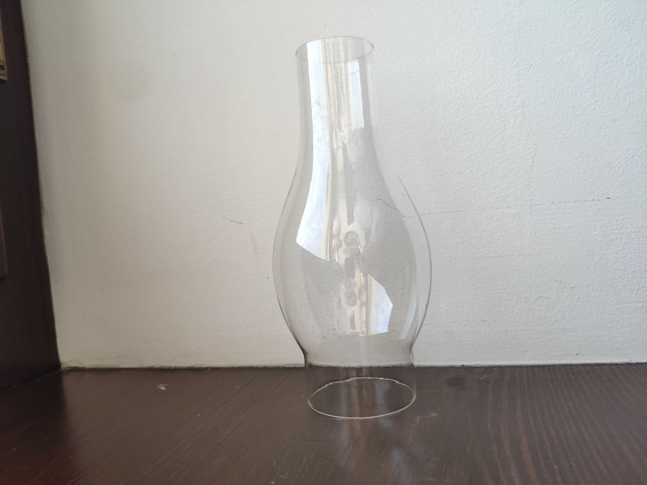 Stary sygnowany "BELGICA" kominek cylinder do lampy naftowej 52 mm