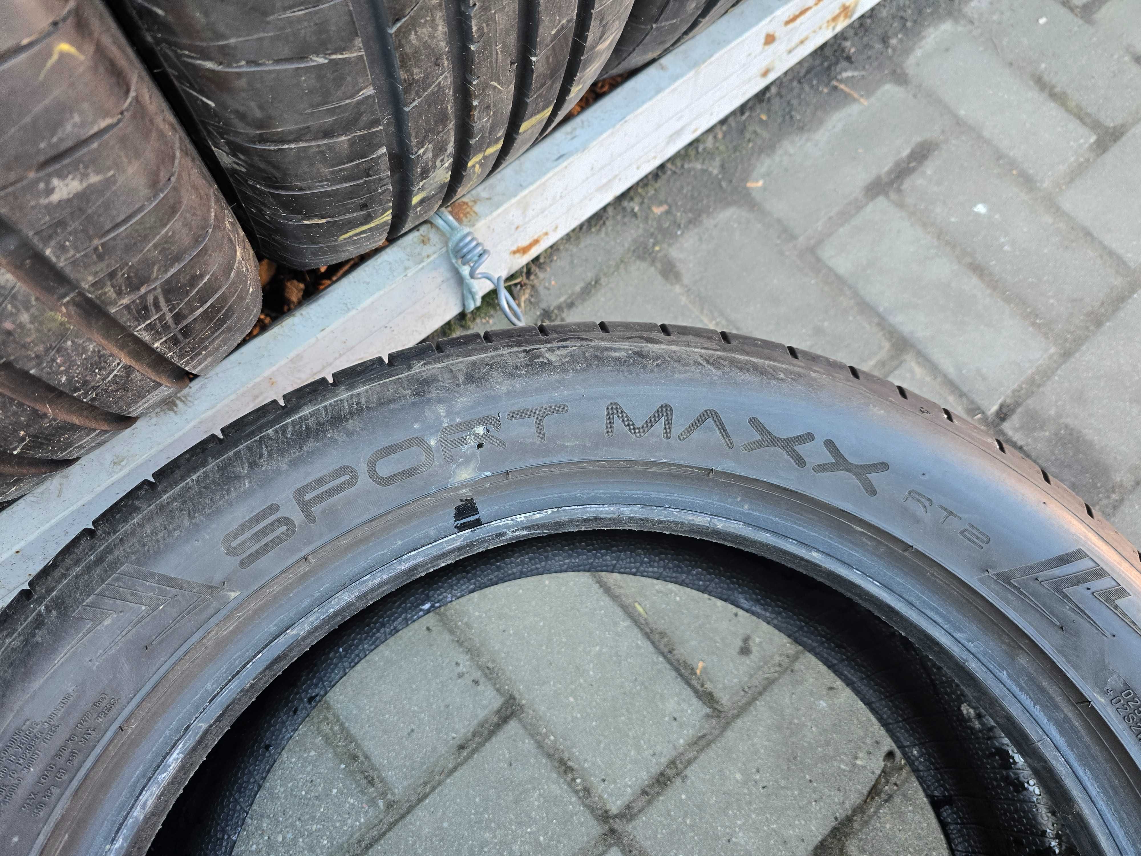 1x Dunlop SportMaxx RT2 215/55r17 94Y Rant ochronny 6,4mm N1929