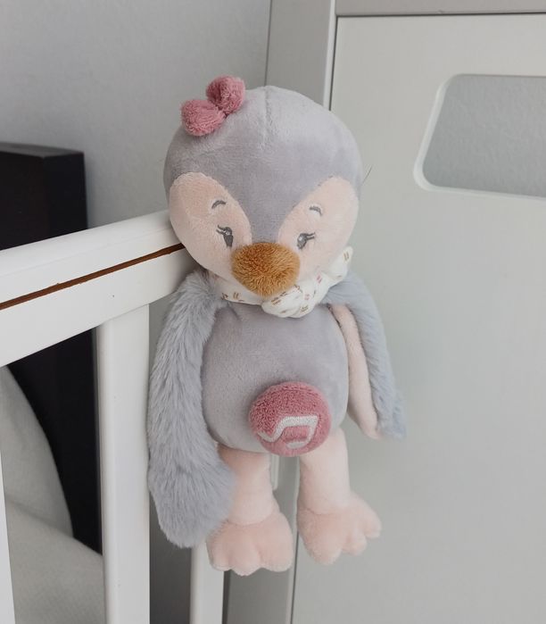 Mobile + boneco musical Nattou rosa