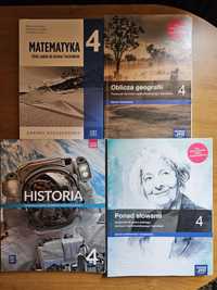 Podręczniki 4 klasa polski historia matematyka geografia