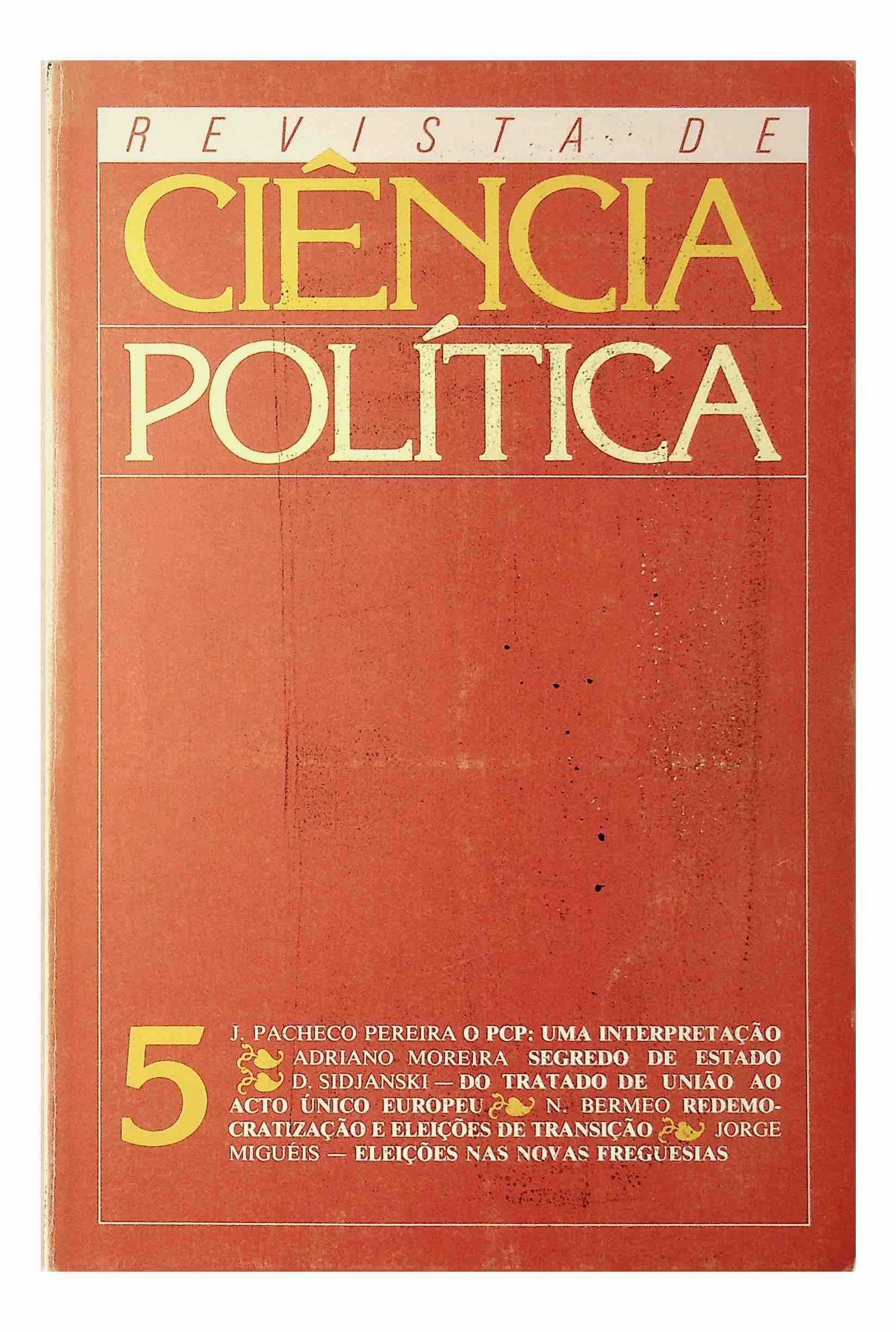 Revista de Ciência Política n.º 5