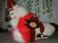 Furry fursuit mini partial