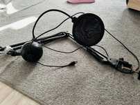Mikrofon Blue Snowball + statyw z popfiltrem