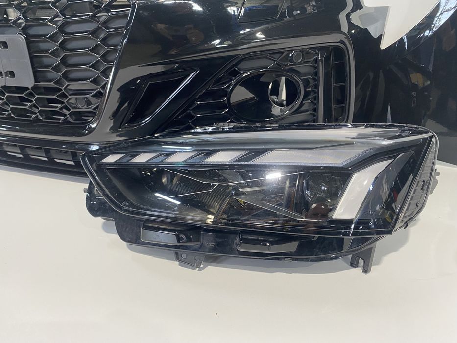 Maska zderzak lampy pas przedni AUDI RS5 8W F5 Laser Lift 2023 2.9TFSI
