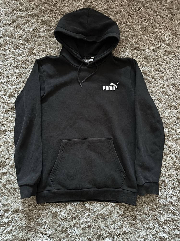 puma hoodie black