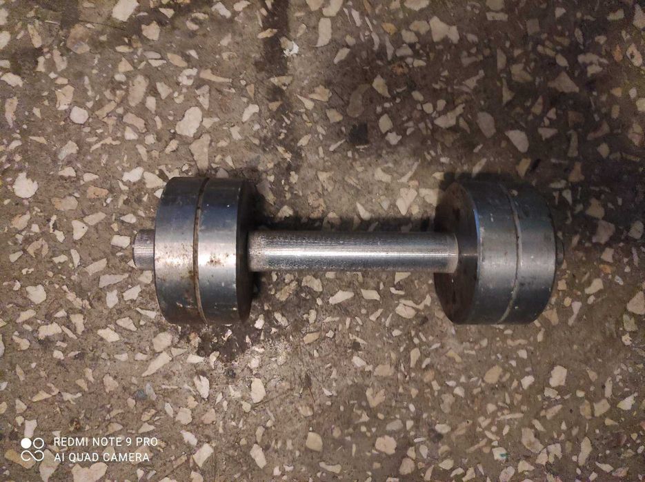 Гантеля металическая разборная 6,3кг