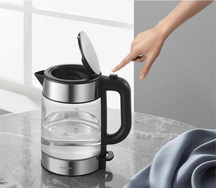 Szklany Czajnik elektryczny Xiaomi Electric Glass Kettle 1,7 Sklep Wwa