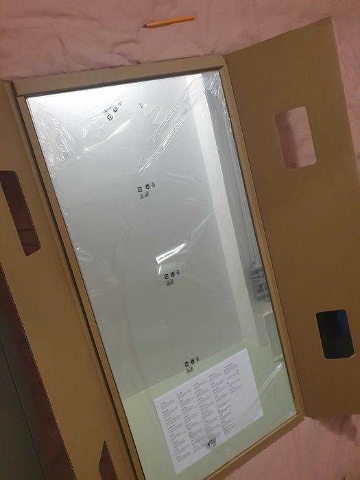 3 NOWE panele lustrzane AULI do drzwi przesuwnych IKEA 100x201 cm