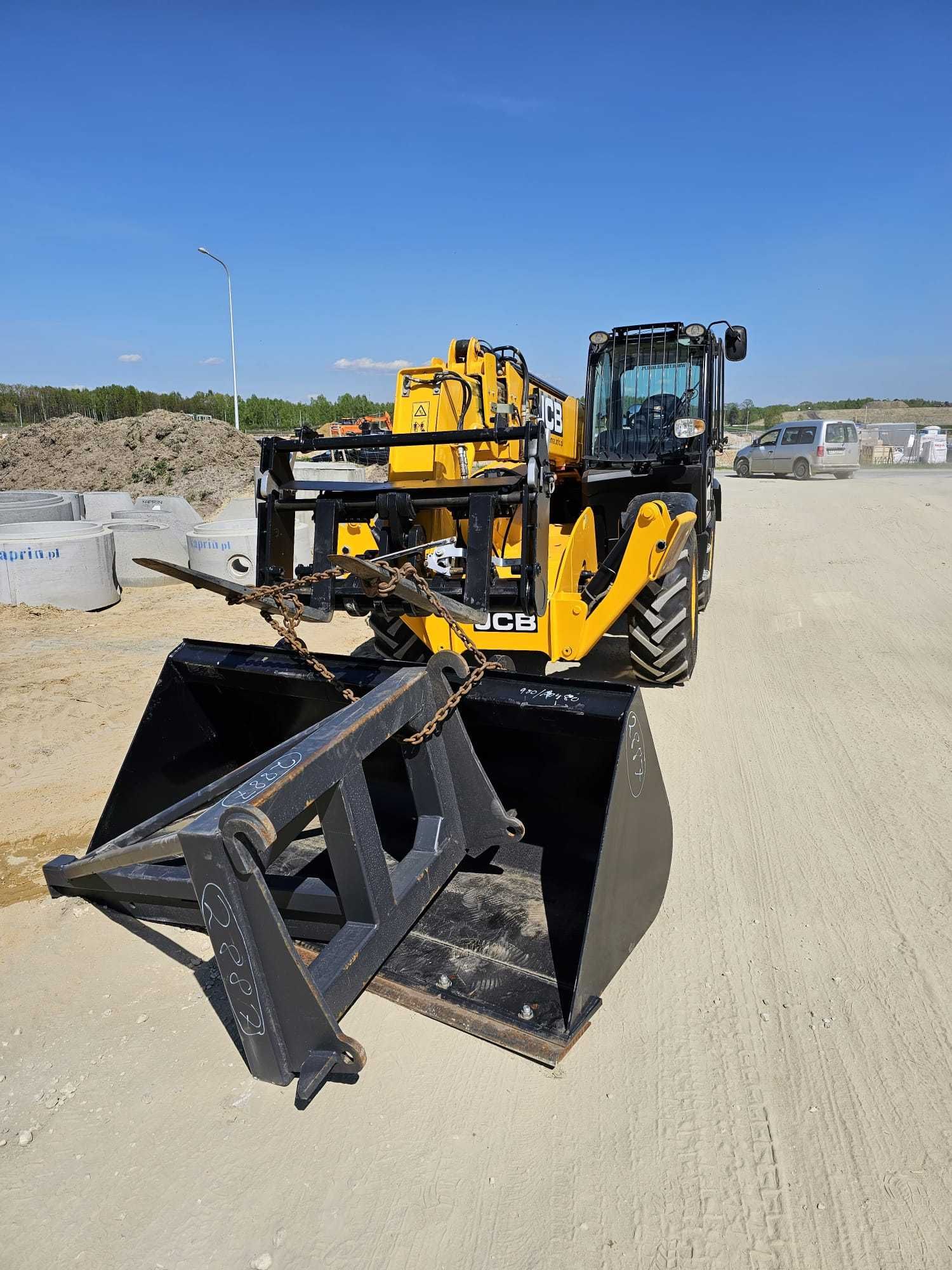 Wynajem ładowarki teleskopowej - JCB 540-140, 535-120, Manitou